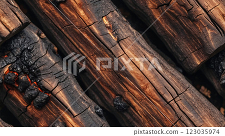 abstract burnt wood texture background. tree cross section. banner. copy space abstract burnt wood texture background. tree cross section. banner. copy space 123035974