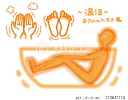 Warm hands and feet set 123039220