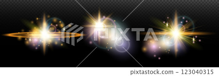 glowing lights in the dark 123040315