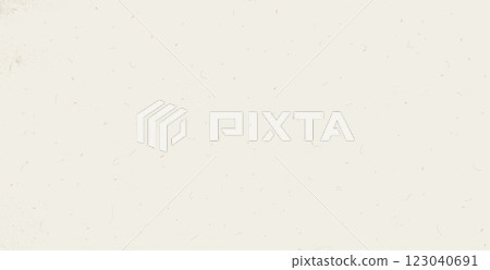 Beige grain paper texture. Rice paper. Neutral tone background with noise and speckles. Pale egg shell backdrop. Natural creamy canvas. Vector illustration. 123040691