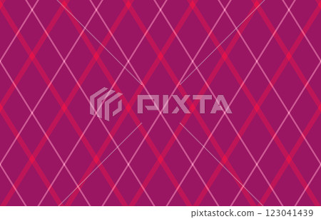 Argyle pattern of geometric rhombus. Harlequin check wallpaper design. Classic diamond shaped textile material for web background, print fabric clothing, sweater, wrapping paper, gift card, invitation Argyle pattern of geometric rhombus. Harlequin check wallpaper design. Classic diamond shaped textile material for web background, print fabric clothing, sweater, wrapping paper, gift card, invitation 123041439