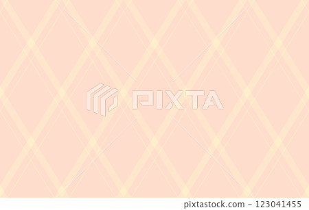 Argyle pattern of geometric rhombus. Harlequin check wallpaper design. Classic diamond shaped textile material for web background, print fabric clothing, sweater, wrapping paper, gift card, invitation 123041455