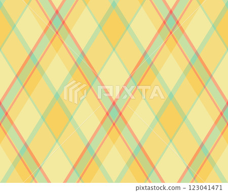 Argyle pattern of geometric rhombus. Harlequin check wallpaper design. Classic diamond shaped textile material for web background, print fabric clothing, sweater, wrapping paper, gift card, invitation Argyle pattern of geometric rhombus. Harlequin check wallpaper design. Classic diamond shaped textile material for web background, print fabric clothing, sweater, wrapping paper, gift card, invitation 123041471