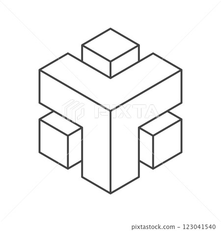 Stylish isometric cube illustration, perfect for modern designs, technology concepts, or architectural presentations. Clean lines minimalist style ensure versatility across various projects. Stylish isometric cube illustration, perfect for modern designs, technology concepts, or architectural presentations. Clean lines minimalist style ensure versatility across various projects. 123041540