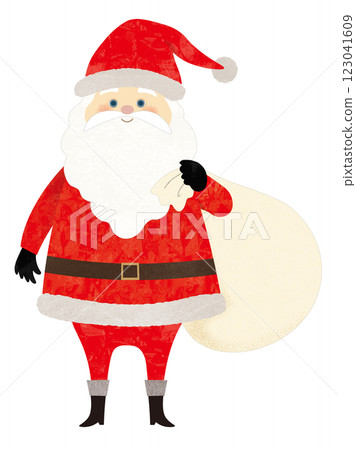 可愛的聖誕老人 123041609
