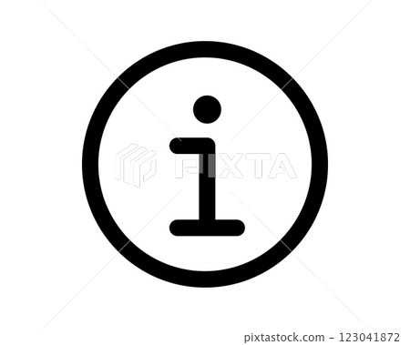 Bold, minimalist information icon. Perfect for websites, apps, and UI design needing a clear, concise symbol for help, support, or FAQs. Bold, minimalist information icon. Perfect for websites, apps, and UI design needing a clear, concise symbol for help, support, or FAQs. 123041872