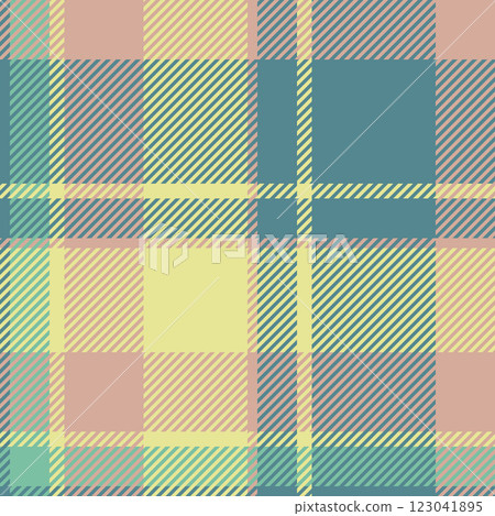 Textile design of textured plaid. Checkered fabric pattern swatch for shirt, dress, suit, wrapping paper print, invitation and gift card. Textile design of textured plaid. Checkered fabric pattern swatch for shirt, dress, suit, wrapping paper print, invitation and gift card. 123041895