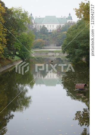 Scenery around Warsaw, the capital of Poland 123042717