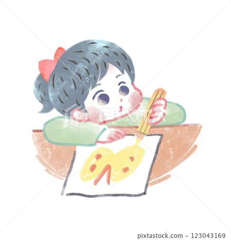 Children drawing pictures 123043169