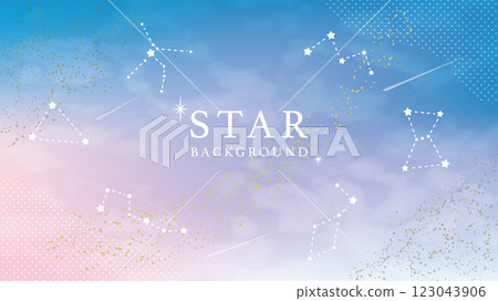 Fairytale starry sky background material (Full HD 16:9 size) Fairytale starry sky background material (Full HD 16:9 size) 123043906