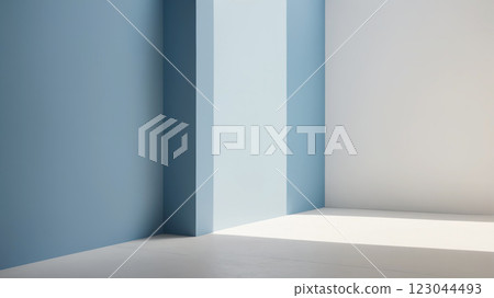 light on blue wall. Beautiful light background for presentation light on blue wall. Beautiful light background for presentation 123044493
