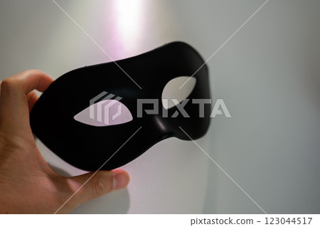 Black mask Black mask 123044517