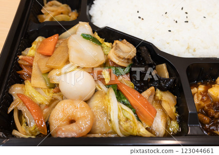 美味的中國八寶便當 123044661
