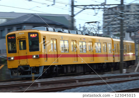 [TS] Tobu Daishi Line 8000 series train (revival livery - yellow) 123045015