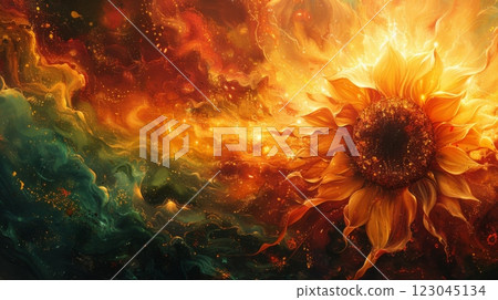 Summer solstice holiday or festival. 123045134