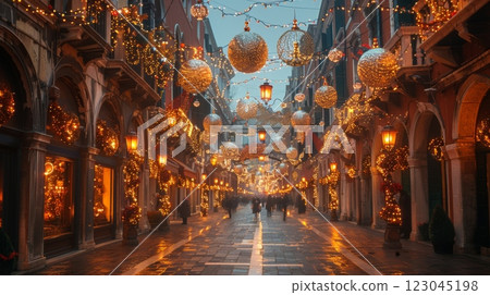 Venetian Carnival happy magic holiday. Venetian Carnival happy magic holiday. 123045198