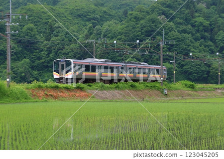 Joetsu Line E129 Series Train (Minakami⇔Nagaoka) 123045205
