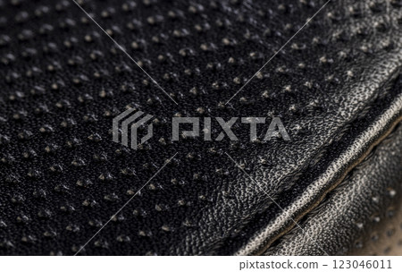 treated leather with perforation to give a beautiful appearance treated leather with perforation to give a beautiful appearance 123046011