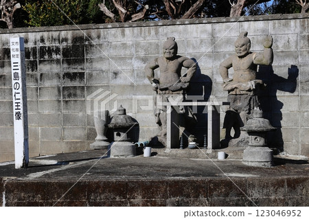 三島的仁王像 123046952