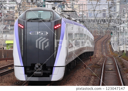 Chuo Line Limited Express Azusa/Kaiji: E353 series train (Shinjuku⇔Kofu-Matsumoto) 123047147