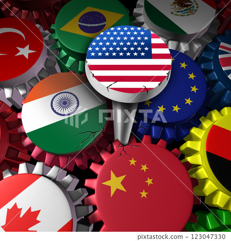 US Global Disruption US Global Disruption 123047330