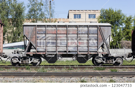 railway freight wagon 123047733