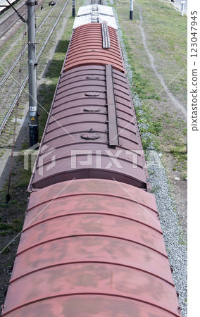 railway freight wagon 123047945