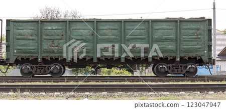 railway freight wagon 123047947