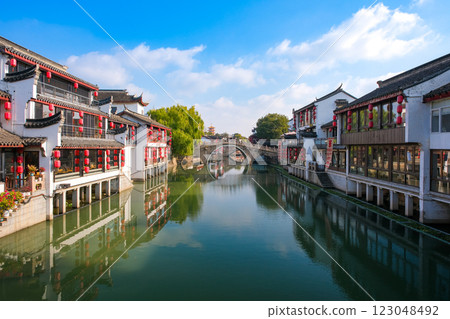 七寶古鎮，中國上海的水鄉小鎮 123048492