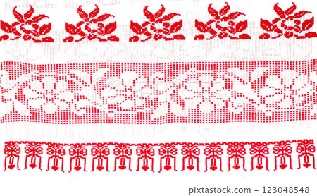 Ukrainian embroidery, folk arts and crafts Ukrainian embroidery, folk arts and crafts 123048548