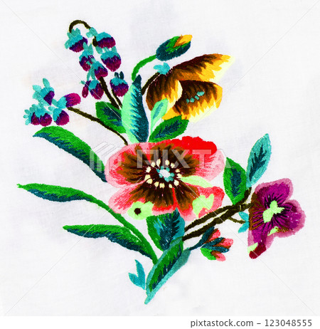 Ukrainian embroidery, folk arts and crafts Ukrainian embroidery, folk arts and crafts 123048555