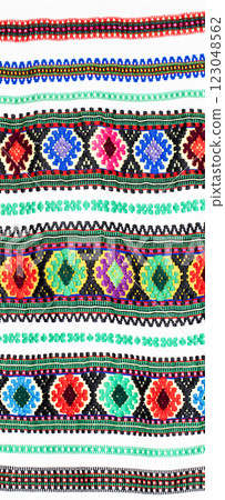 Ukrainian embroidery, folk arts and crafts 123048562