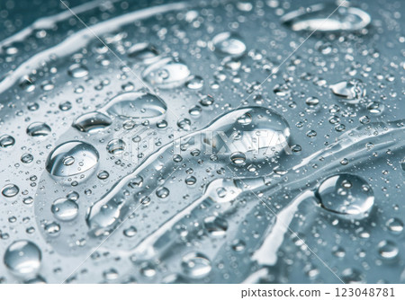 Close-up of the transparent gel surface (AI-generated image) Close-up of the transparent gel surface (AI-generated image) 123048781