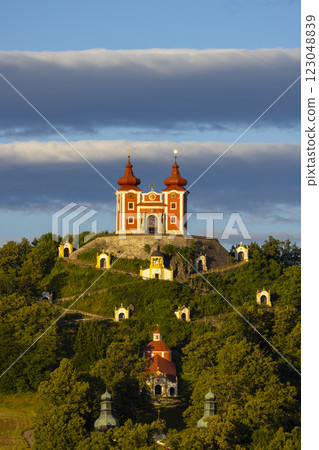 Calvary in Banska Stiavnica, UNESCO site, Slovakia 123048839