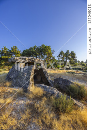 Dolmen Anta de Fonte Coberta near Alijo, Vila Cha, Portugal 123049018