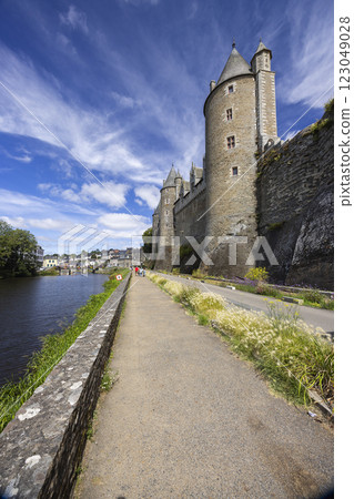 Josselin Castle (Chateau de Josselin), Morbihan, Brittany, France 123049028