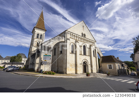 Saint-Pierre church, Preuilly-sur-Claise, Indre-et-Loire, Val de Loire, France 123049038
