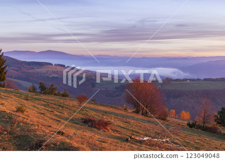 Typical landscape in National park Polana mountains, Slovakia Typical landscape in National park Polana mountains, Slovakia 123049048