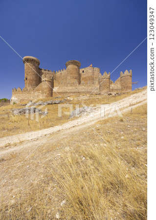 Castillo de Belmonte castle, province Cuenca, Spain 123049347