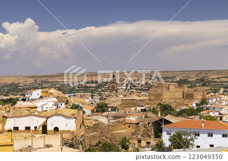 Guadix caves houses (Cuevas de Guadix), Guadix, Province of Granada, Andalusia, Spain 123049350