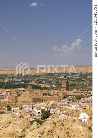 Guadix caves houses (Cuevas de Guadix), Guadix, Province of Granada, Andalusia, Spain Guadix caves houses (Cuevas de Guadix), Guadix, Province of Granada, Andalusia, Spain 123049351
