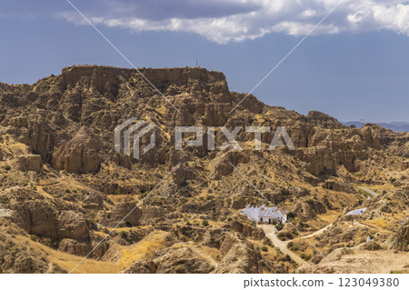 Guadix caves houses (Cuevas de Guadix), Guadix, Province of Granada, Andalusia, Spain 123049380