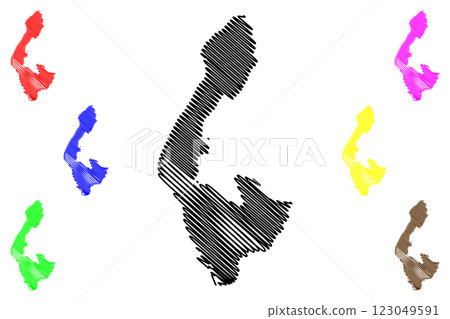 Metropolitan Borough of Sefton (United Kingdom of Great Britain and Northern Ireland, Metropolitan and ceremonial county Merseyside, England) map vector illustration, scribble sketch map Metropolitan Borough of Sefton (United Kingdom of Great Britain and Northern Ireland, Metropolitan and ceremonial county Merseyside, England) map vector illustration, scribble sketch map 123049591