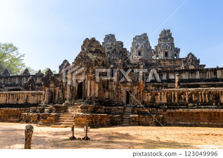 Cambodia Ta Keo ruins 123049996