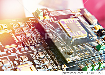 Processor on electronic board 123050159