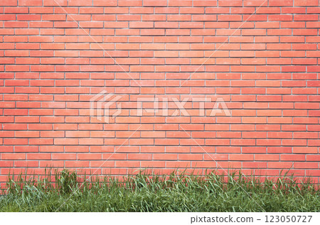 The red brick wall texture .  rough surface and deep color, rustic charm, perfect for both interior and exterior design 123050727