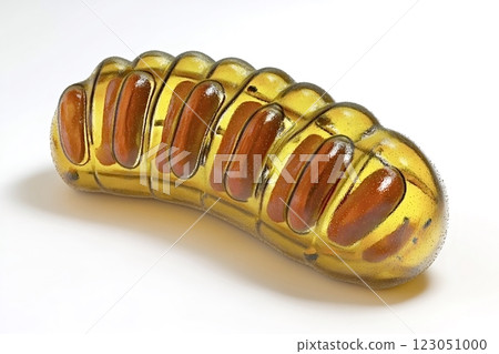 Mitochondria powering cellular energy production 123051000