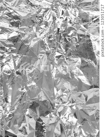 Vector illustration of crumpled silver paper background with metallic effect and shiny surface. Vector illustration of crumpled silver paper background with metallic effect and shiny surface. 123051717