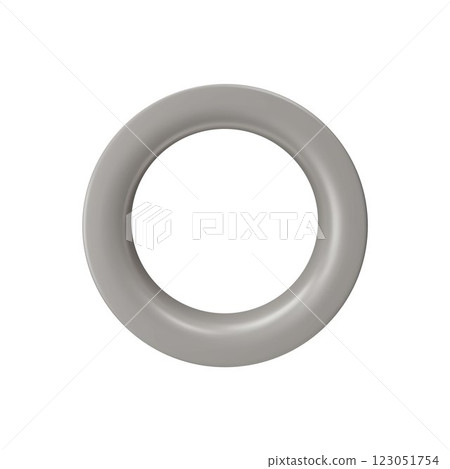 3D round vector frame, grey glossy circle window silhouette, border design for a picture or photo, empty ring shape 3D round vector frame, grey glossy circle window silhouette, border design for a picture or photo, empty ring shape 123051754