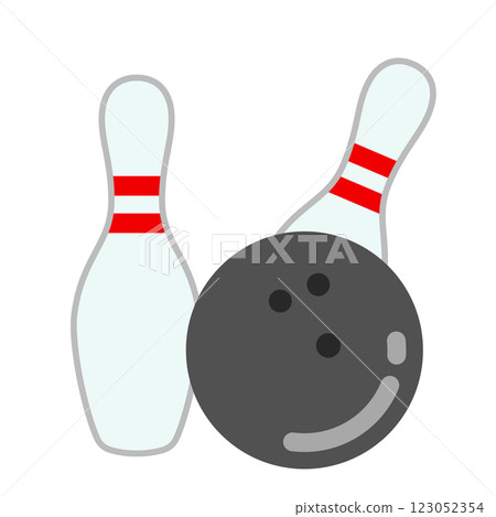保齡球圖標 123052354